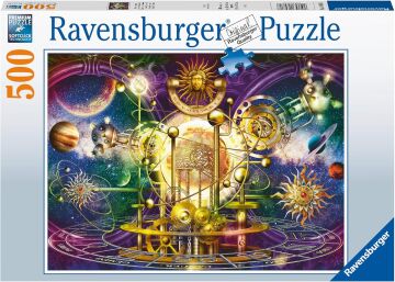 Ravensburger Puzzle 16981 - Gezegen Sistemi - 500 Parça Yapboz Yetişkinler ve 10 Yaşından Büyük Çocuklar için, Uzay Motifli Yapboz