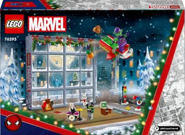 LEGO Marvel Örümcek Adam 2024 Yılbaşı Takvimi 76293, 7 Yaş ve Üzeri Çocuklar için 24 Ayrı Sürpriz İçeren Yaratıcı Oyuncak Yapım Seti (246 Parça)