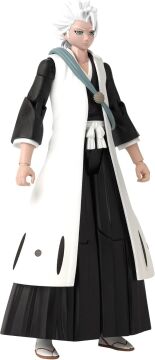 BANDAI 16 cm Toshiro Hitsugaya Poz Verilebilir Figür, Anime Heroes Bleach Serisi