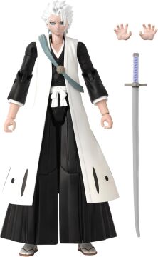 BANDAI 16 cm Toshiro Hitsugaya Poz Verilebilir Figür, Anime Heroes Bleach Serisi