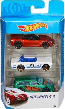Hot Wheels Üçlü Araba Seti, 3 yaş ve üzeri, K5904