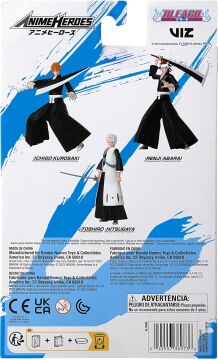 BANDAI 16 cm Toshiro Hitsugaya Poz Verilebilir Figür, Anime Heroes Bleach Serisi