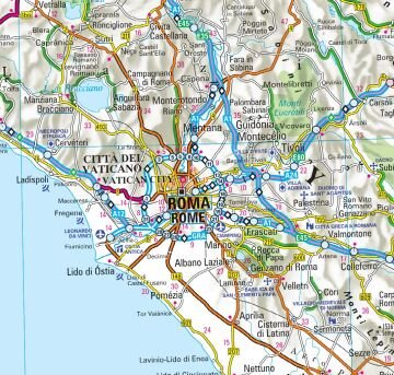 Philip's Italy Road Map