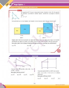 8. Sınıf LGS Matematik Köprü Serisi Soru Bankası