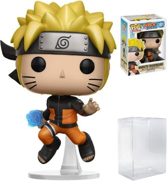 POP Naruto Shippuden - Naruto (Rasengan) Funko Pop! Vinil Figür (Uyumlu Pop Kutusu Koruyucu Kılıf ile birlikte), Çok Renkli, 9,5 cm