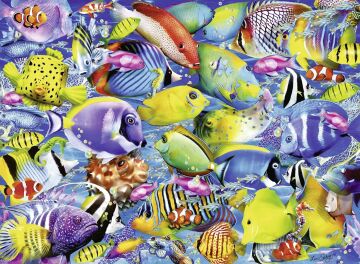 Ravensburger 500 Parça Puzzle Tropical Traffic (147960)