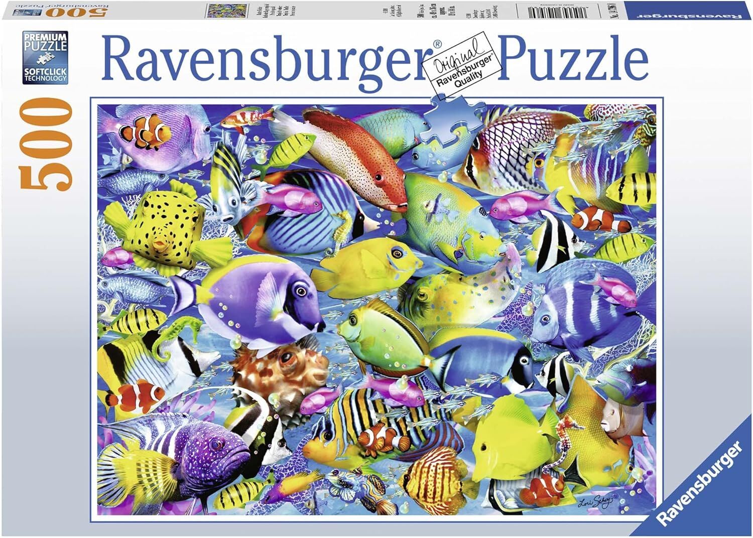 Ravensburger 500 Parça Puzzle Tropical Traffic (147960)