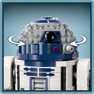 LEGO® Star Wars™ R2-D2™ 75379-10 Yaş ve Üzeri Star Wars Sevenler için Yaratıcı Oyuncak Yapım Seti (1050 Parça)