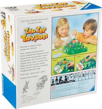 Ravensburger (221462) Zıp Zıp Tavşan Masaüstü Oyun