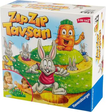 Ravensburger (221462) Zıp Zıp Tavşan Masaüstü Oyun