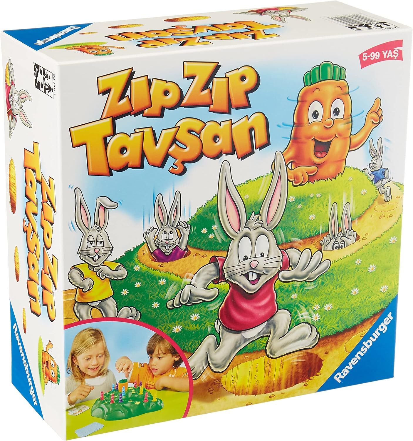 Ravensburger (221462) Zıp Zıp Tavşan Masaüstü Oyun