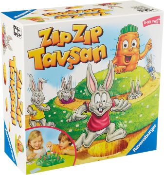Ravensburger (221462) Zıp Zıp Tavşan Masaüstü Oyun