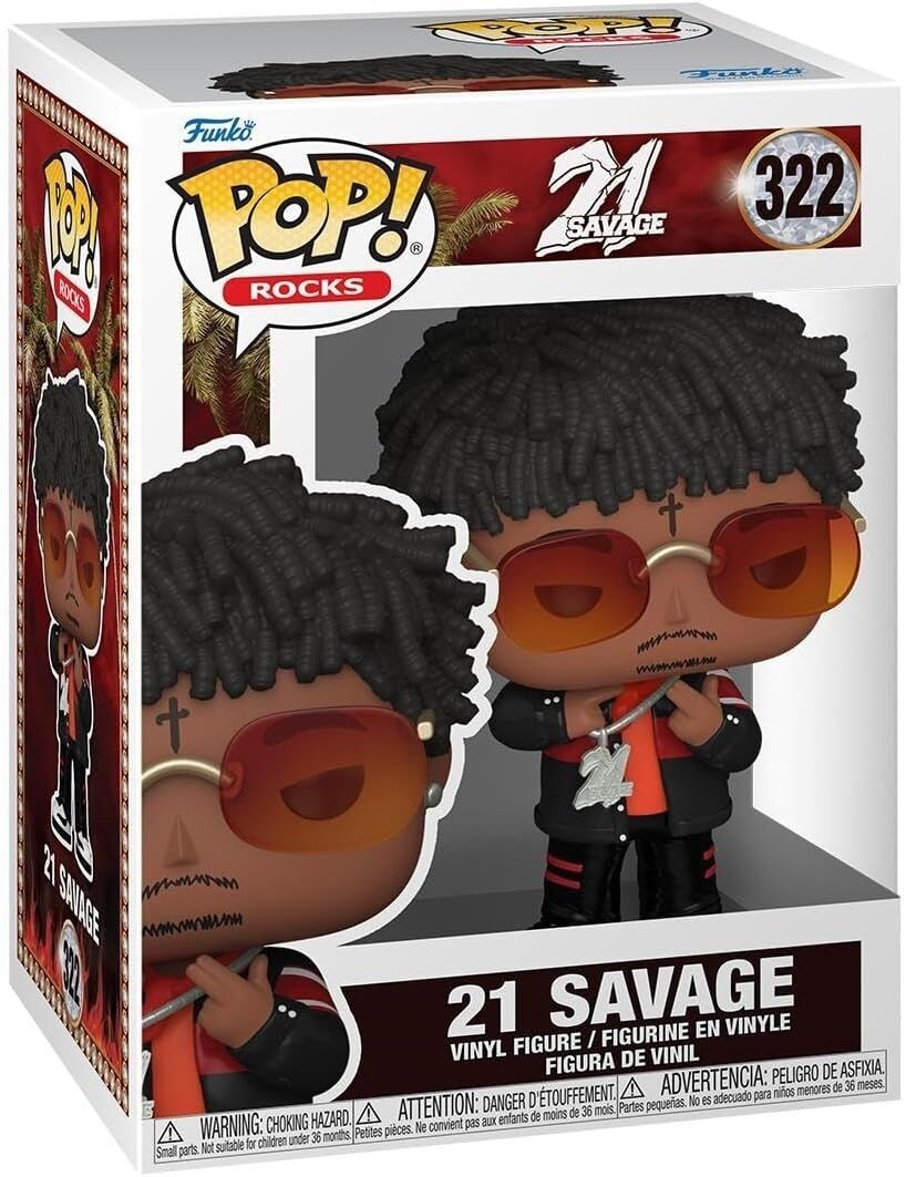 Funko Pop! Rocks: 21 Savage