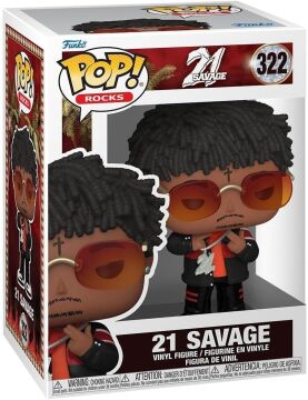 Funko Pop! Rocks: 21 Savage