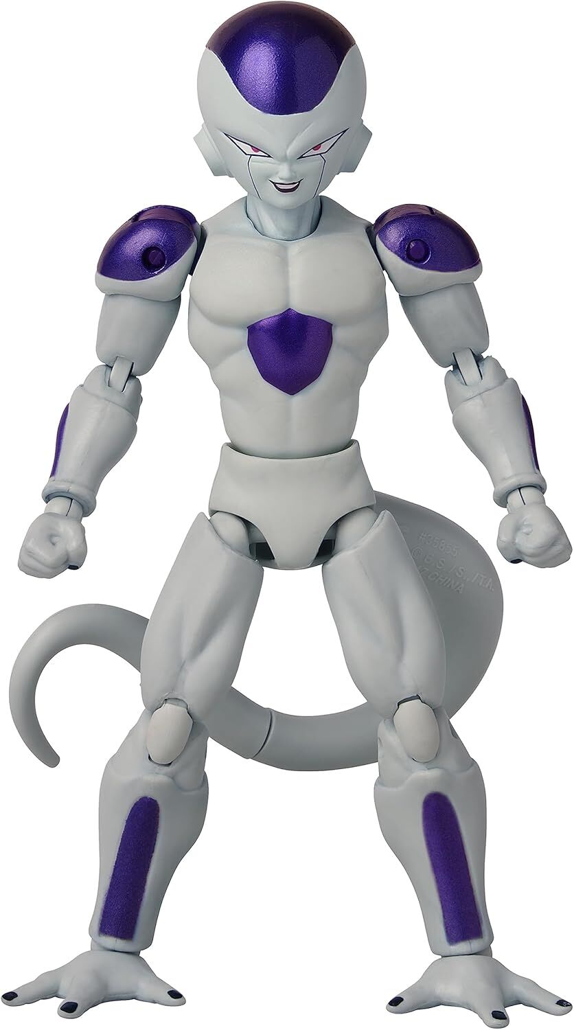 BANDAI, Frieza Final Form - 16 cm Dragon Ball Dragon Yıldızları Poz Verilebilir Figürleri