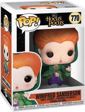 Disney: Hocus Pocus - Winifred Sanderson with Magic Spell Funko Pop! Vinil Figür (Uyumlu Pop Box Koruyucu Kılıf ile birlikte)