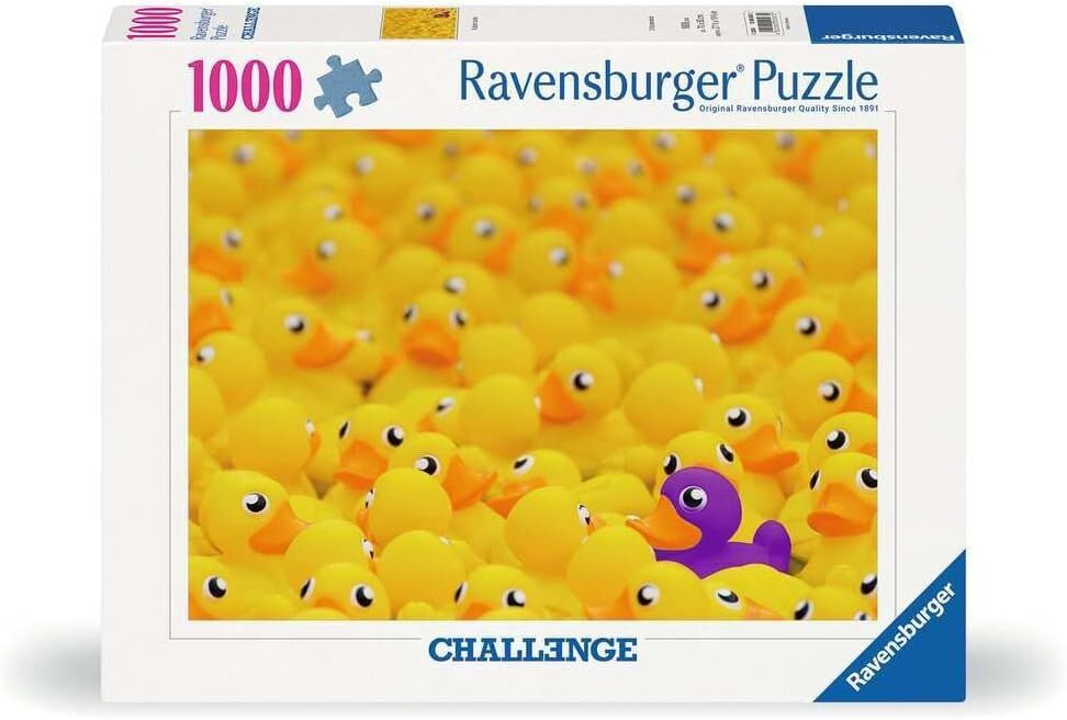 Ravensburger 1000p Puzzle Plastik Ördekler, Yapboz