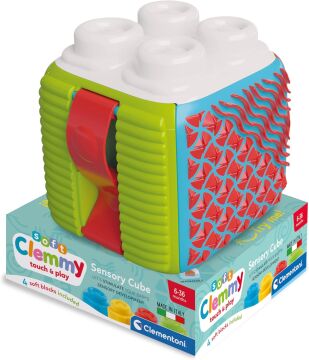 Clementoni Soft Clemmy Yumuşak Blok Duyusal Küp