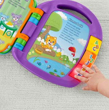 Fisher-Price Eğlen&Öğren Eğitici Hikaye Kitabı (Türkçe), 6 - 36 aylık, FRC73