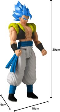BANDAI, Super Saiyan Blue Gogeta - 30 cm Dragon Ball Sınır Tanımaz Serisi Figürleri