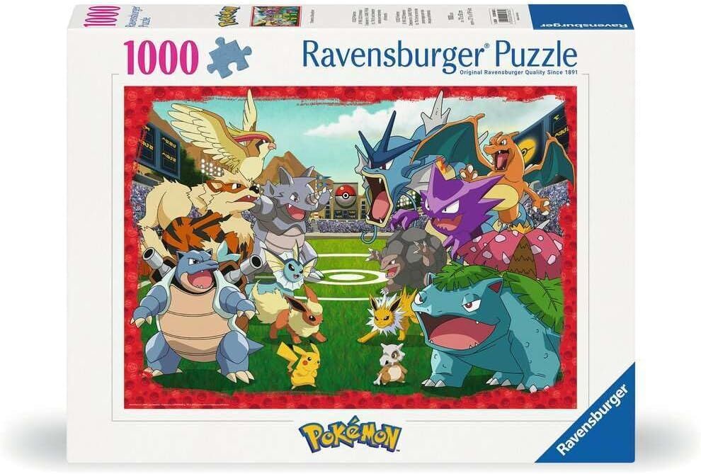 Ravensburger 1000p Puzzle Pokemon Güç Savaşları, Yapboz