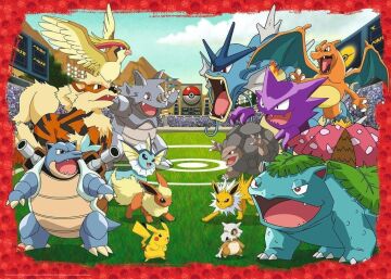 Ravensburger 1000p Puzzle Pokemon Güç Savaşları, Yapboz