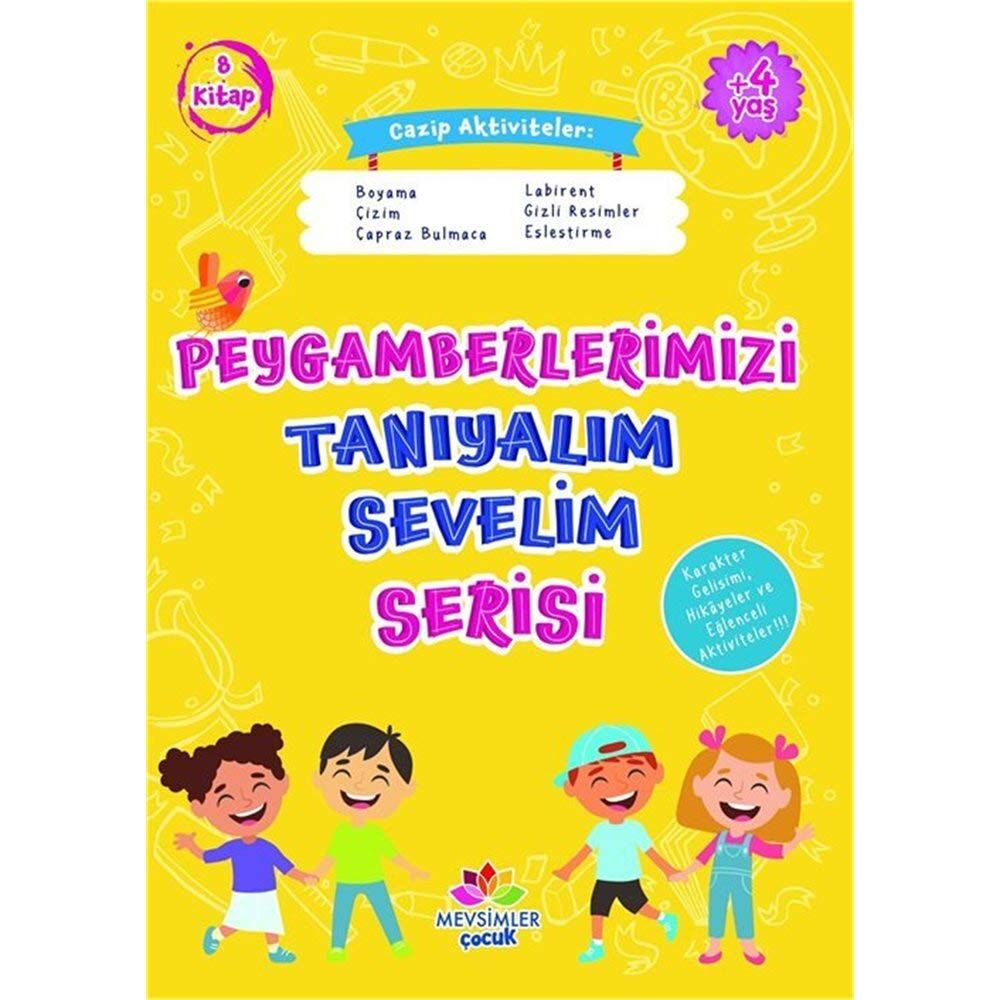 Peygamberlerimizi Tanıyalım Sevelim Serisi (8 Kitap Takım)
