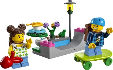 LEGO City Çocuk Oyun Parkı Şeffaf Torba Seti 30588 (Torbalı)