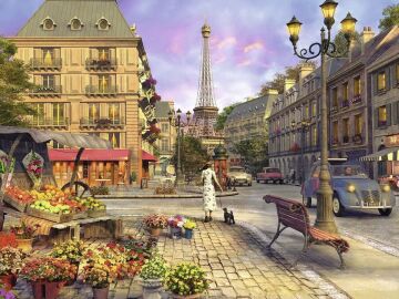 Ravensburger 1500 Parça Puzzle Tarihi Paris (163090)