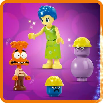 LEGO Disney Ters Yüz 2 Duygu Küpleri 43248 9 Yaş ve Üzeri Çocuklar için Pixar’dan Neşe ve Kaygı Karakterlerini İçeren Yaratıcı Oyuncak Yapım Seti (394 Parça)