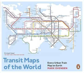 Transit Maps of the World: Every Urban Train Map on Earth