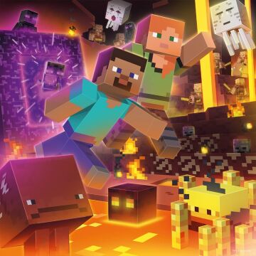 Ravensburger Minecraft Puzzle, 3x49 Parça
