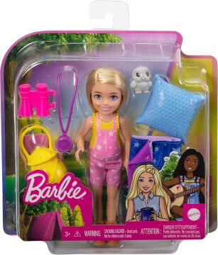 Barbie Chelsea'nin Kamp Macerası Oyun Seti, 3 yaş ve üzeri, HDF77