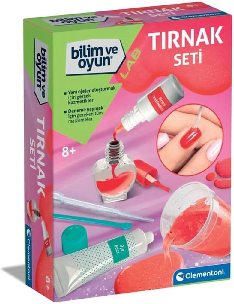Clementoni Bilim Ve Oyun Tırnak Seti