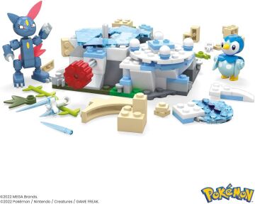 MEGA Pokémon Piplup ve Sneasel Kış Macerası Seti, 7 yaş ve üzeri, HKT20