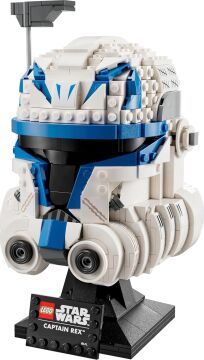 LEGO Star Wars Yüzbaşı Rex Kaskı 75349 - Yetişkinler İçin Koleksiyonluk Sergileme Modeli Yapım Seti (854 Parça)