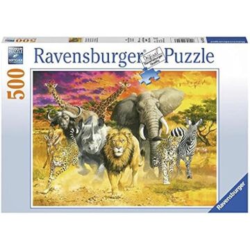 Ravensburger 500 Parça Puzzle African Animals (147243)