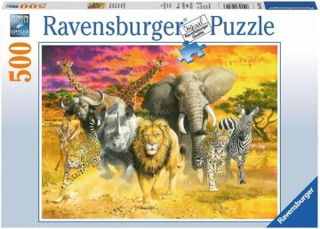 Ravensburger 500 Parça Puzzle African Animals (147243)