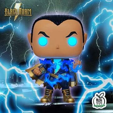 Funko DC Kahramanları Pop! siyah adam (karanlıkta parlayan) Özel #348