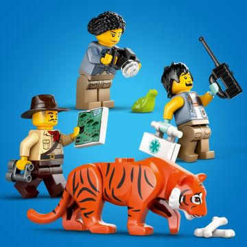 LEGO City Orman Kaşifinin Arazi Kamyonu 60426-6 Yaş ve Üzeri Çocuklar için Yaratıcı Oyuncak Yapım Seti (314 Parça)