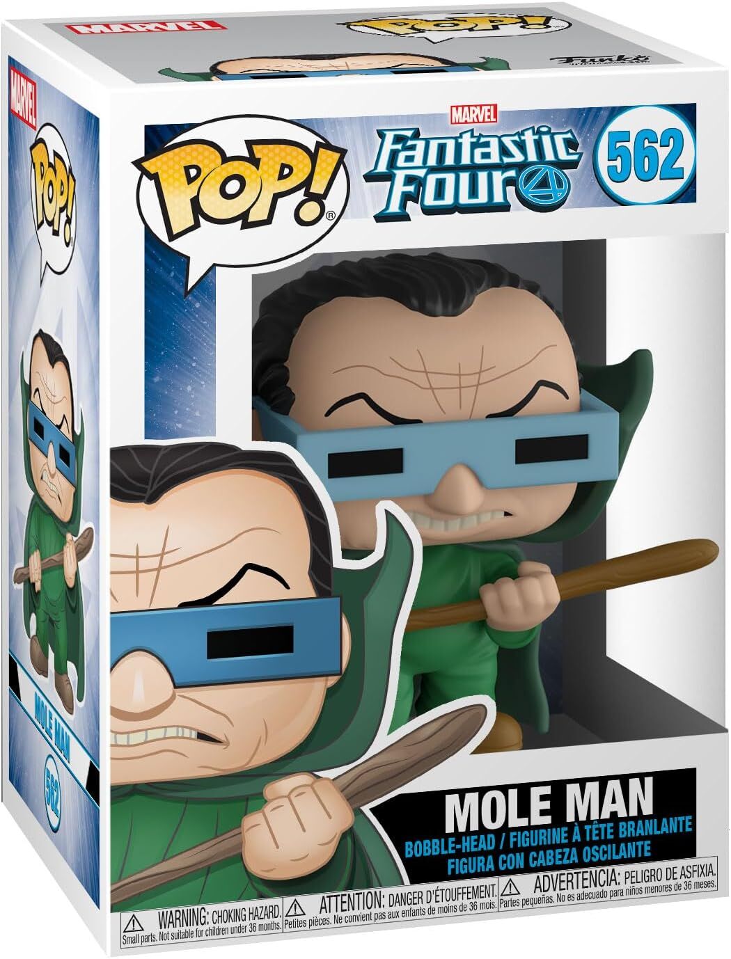 Funko-POP FANTASTİK 4 MOLE MAN VİNİL