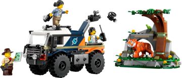 LEGO City Orman Kaşifinin Arazi Kamyonu 60426-6 Yaş ve Üzeri Çocuklar için Yaratıcı Oyuncak Yapım Seti (314 Parça)