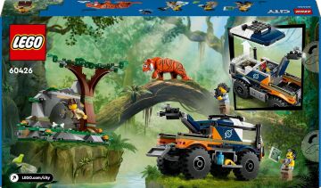 LEGO City Orman Kaşifinin Arazi Kamyonu 60426-6 Yaş ve Üzeri Çocuklar için Yaratıcı Oyuncak Yapım Seti (314 Parça)