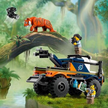 LEGO City Orman Kaşifinin Arazi Kamyonu 60426-6 Yaş ve Üzeri Çocuklar için Yaratıcı Oyuncak Yapım Seti (314 Parça)