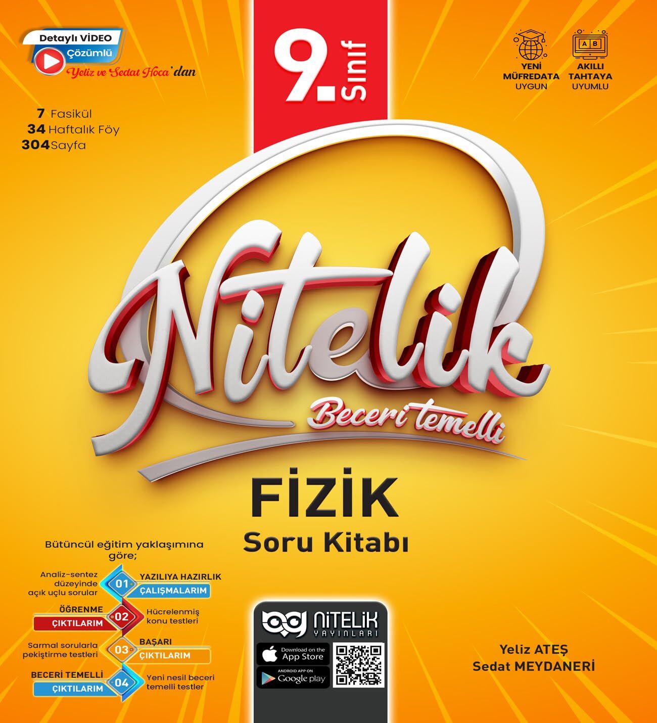 NİTELİK 9.SINIF FİZİK SORU KİTABI BECERİ TEMELLİ*YENİ*