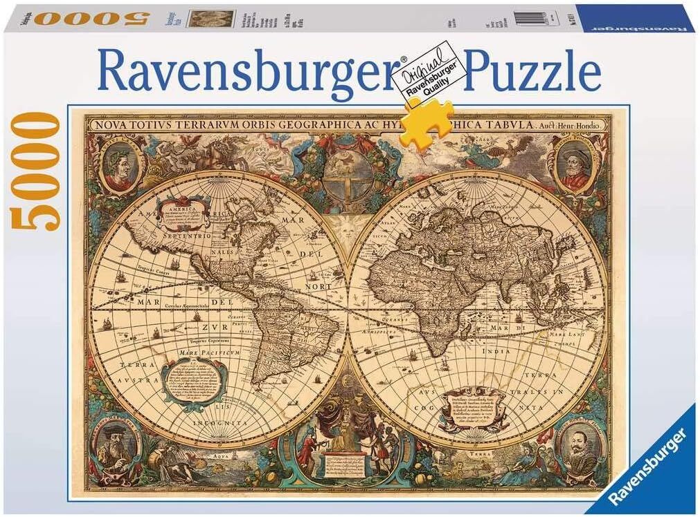 Ravensburger 5000 Parça Puzzle Antik Dünya (174119)