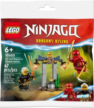 LEGO Ninjago 30650 Kai and Rapton's Temple Battle
