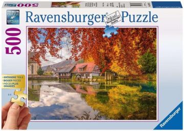 Ravensburger 500 Parça Puzzle Değirmen (136728)