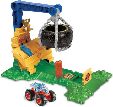 Hot Wheels Monster Trucks Arenada Rhinomite Mücadelesi, Oyuncak