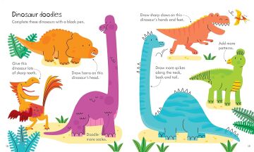 Little Children's Dİnosaur Activity Book
